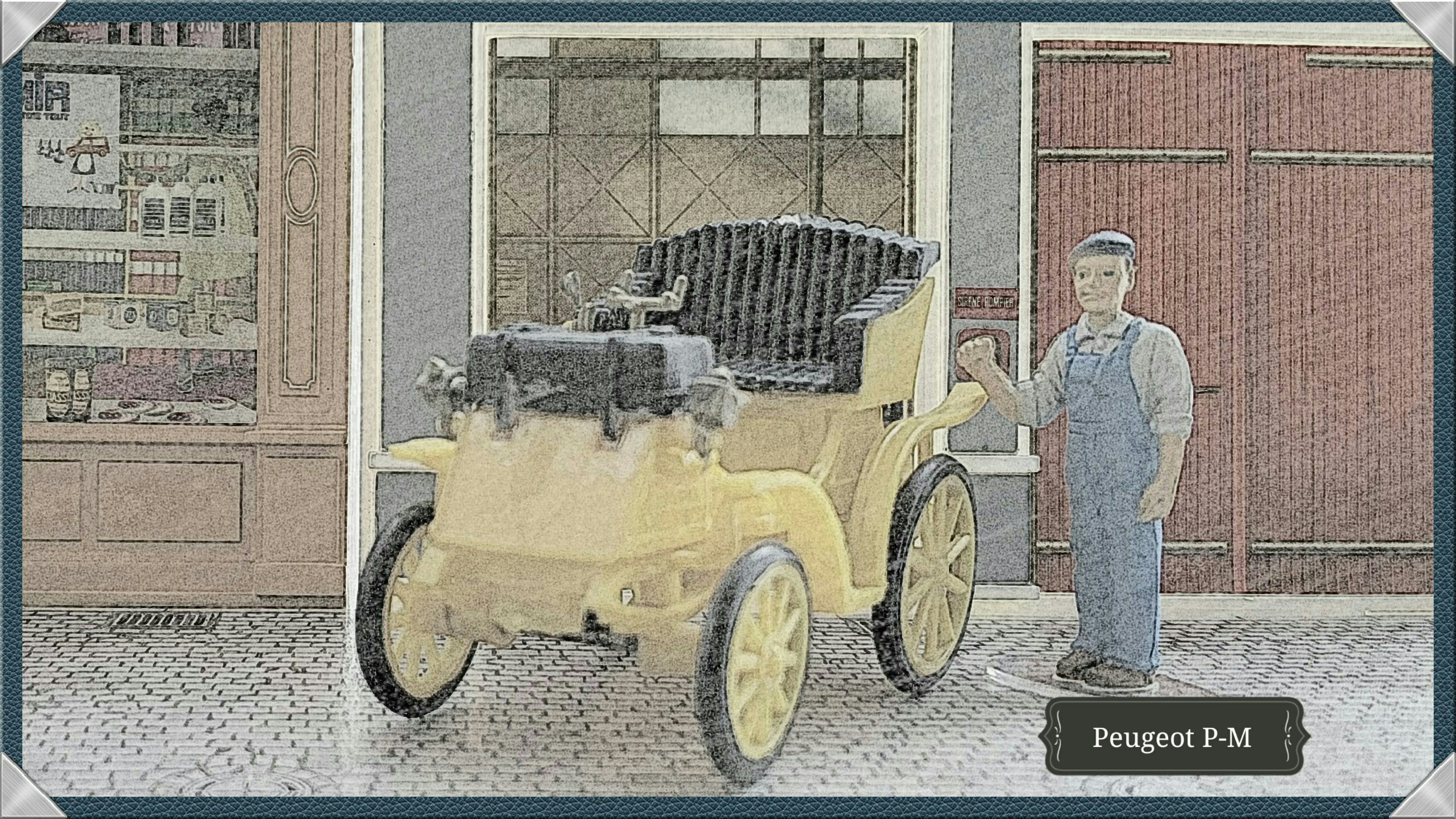Peugeot Paris-Marseille 1894 - Hors collection toy car collectible - Main Image 2