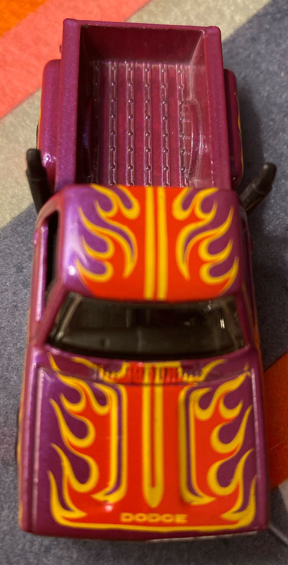 Dodge Li’l Red Express Truck (G) ‘78 - HW WORKSHOP toy car collectible - Main Image 3