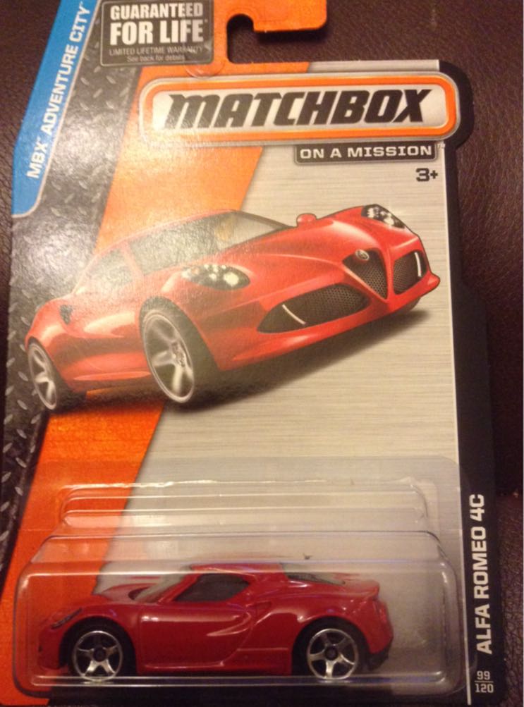 Alfa Romeo 4C - Mainline toy car collectible - Main Image 2