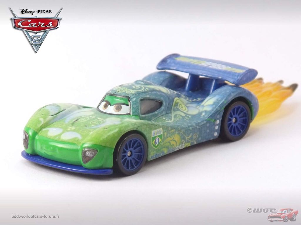 Carla Veloso With Flames - [2014] Allinol Blowout toy car collectible - Main Image 2