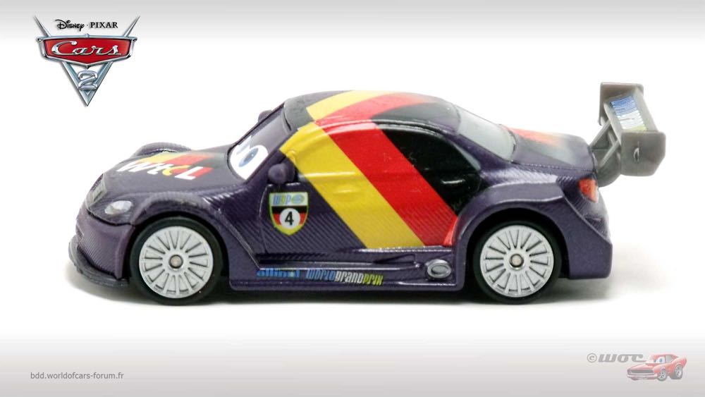 Max Schnell - (2011 - Cars 2) SINGLES (50) toy car collectible - Main Image 4