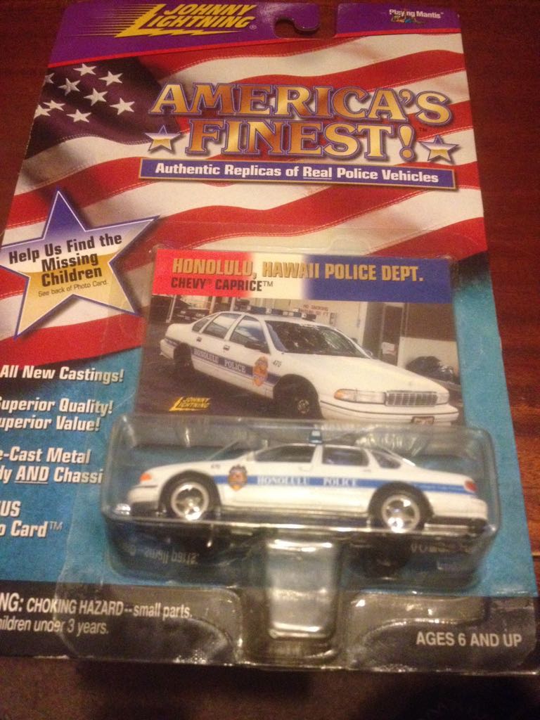 Johnny Lightning Chevy Caprice - America’s Finest toy car collectible - Main Image 1