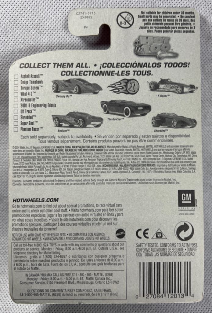 Corvette C6 - Red - 2004 First Editions toy car collectible - Main Image 2