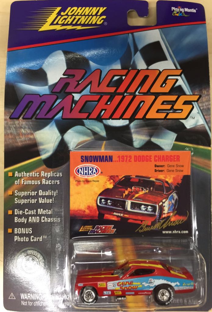 JL Racing Machines Snowman FC - Racing Machines toy car collectible - Main Image 1