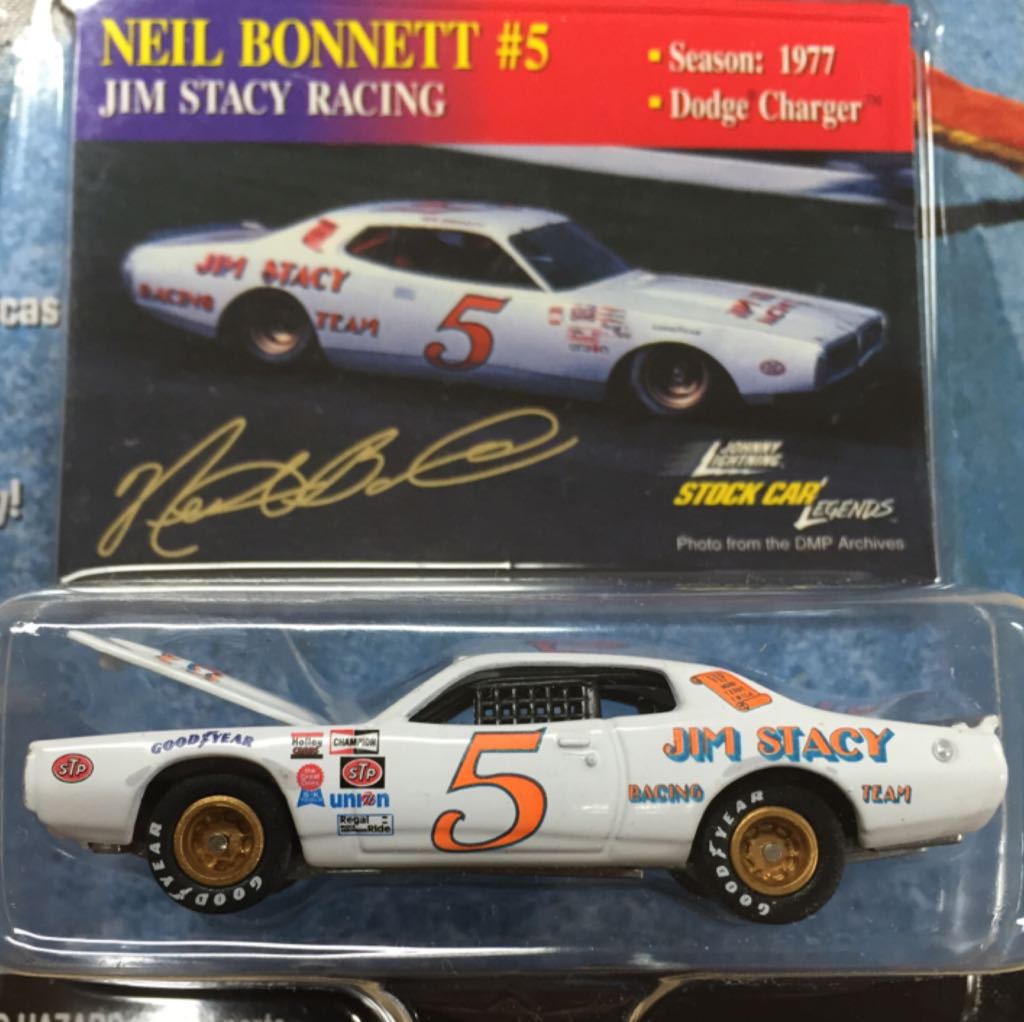 JL SCL #5 Neil Bonnett “Jim Stacy” - Stock Car Legends toy car collectible - Main Image 2
