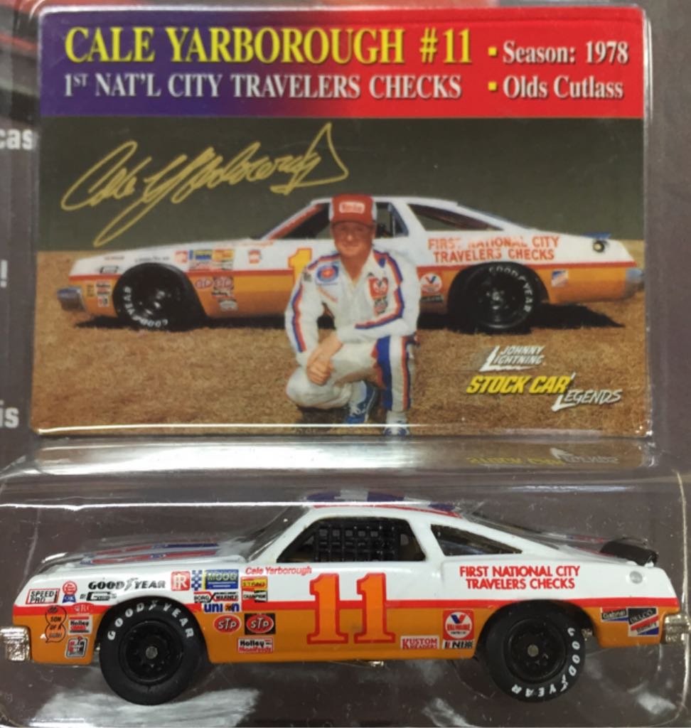 JL SCL #11 Cale Yarborough “1st City Travelers Checks” - Stock Car Legends toy car collectible - Main Image 2