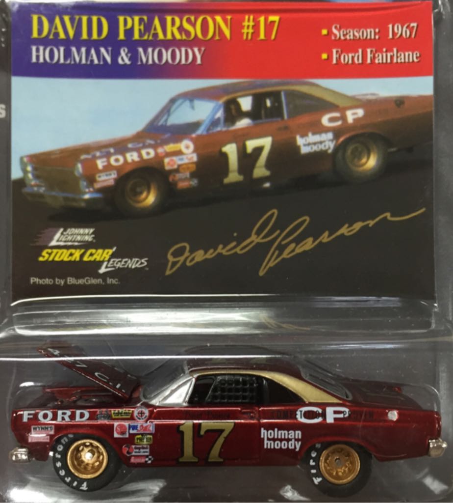 JL SCL #17 David Pearson “Holman & Moody” - Stock Car Legends toy car collectible - Main Image 2