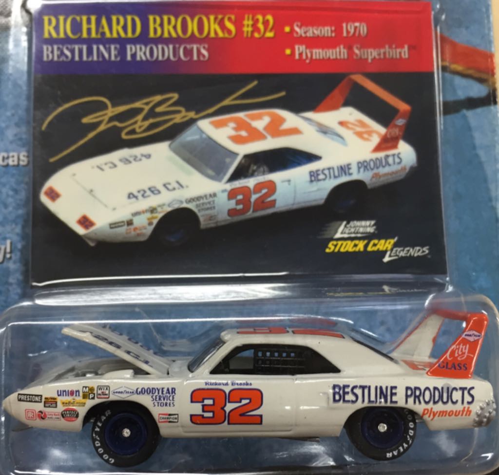 JL SCL #32 Richard Brooks “Bestline Products” - Stock Car Legends toy car collectible - Main Image 2