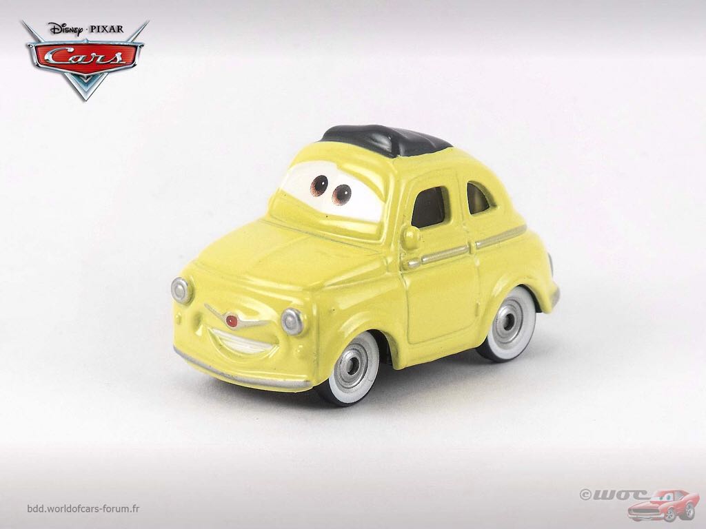 Luigi - (2022 - Cars 2022-2024) SINGLES - WHITE (104) toy car collectible - Main Image 2