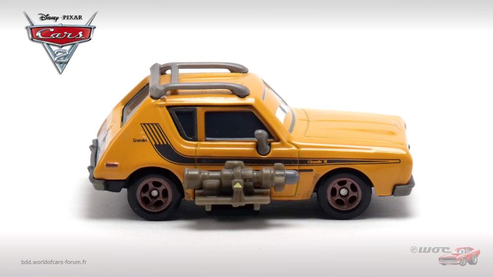 Finn McMissile - (2013 - WGP) AIRPORT ADVENTURE (7) toy car collectible - Main Image 3