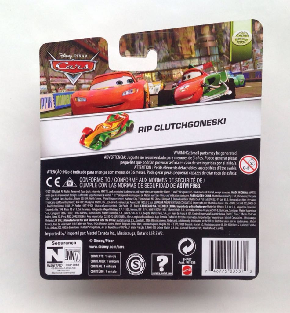 Rip Clutchgoneski - (2018 - Cars 2018-2019) WGP (23) toy car collectible - Main Image 2