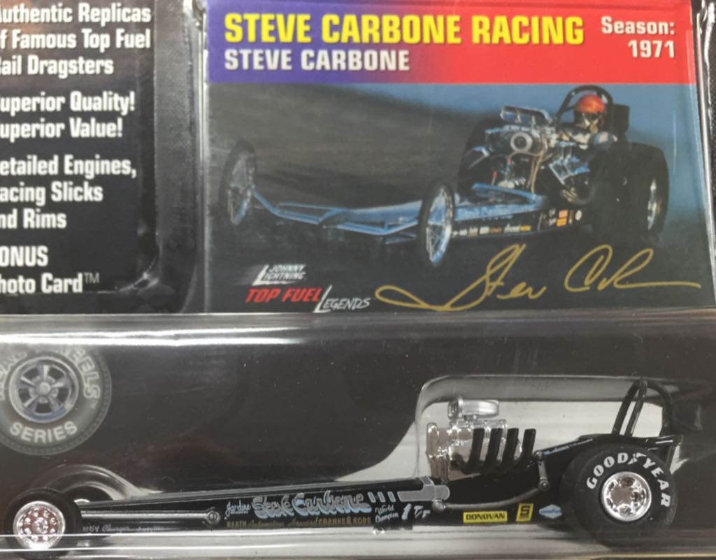 JL TFL Steve Carbone “Steve Carbone Racing” - Top Fuel Legends toy car collectible - Main Image 2
