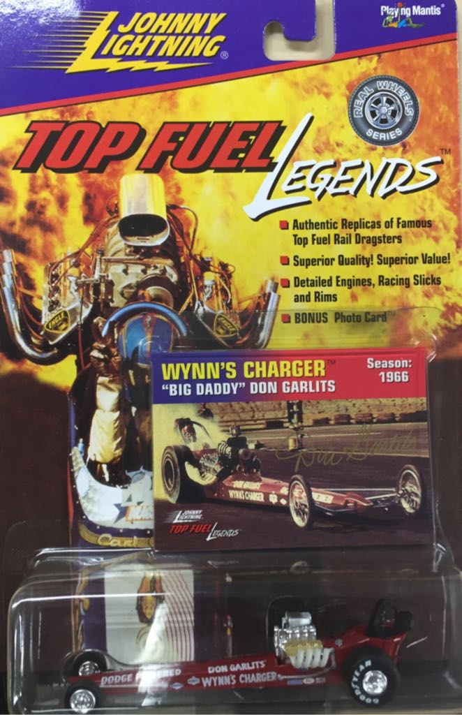 JL TFL Don Garlics “Wynn’s Charger” - Top Fuel Legends toy car collectible - Main Image 1