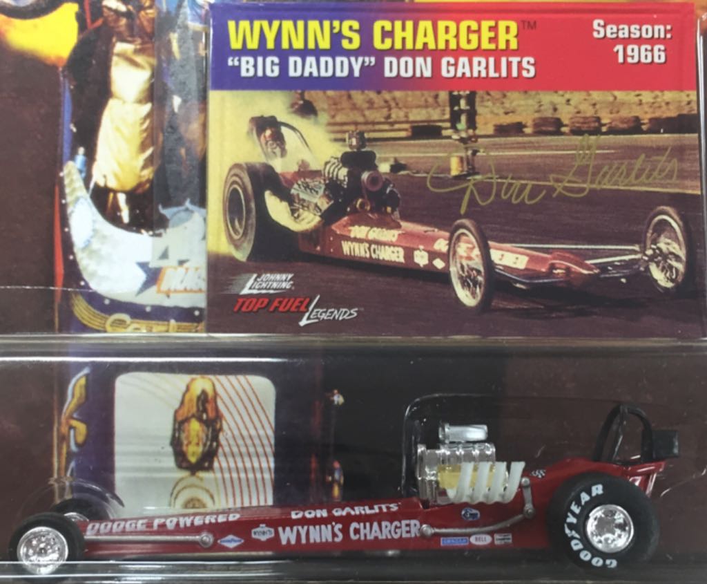 JL TFL Don Garlics “Wynn’s Charger” - Top Fuel Legends toy car collectible - Main Image 2