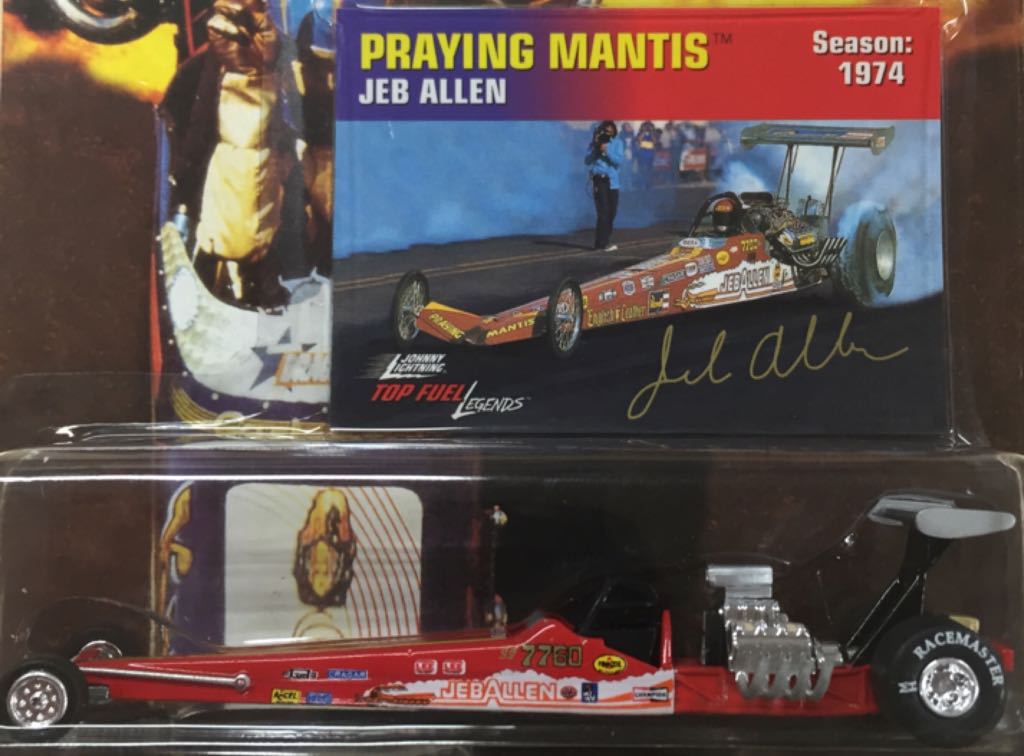 JL TFL Jeb Allen “Praying Mantis” - Top Fuel Legends toy car collectible - Main Image 2