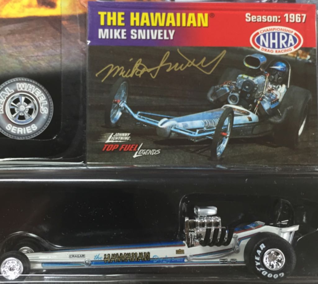 JL TFL Mike Snively “The Hawaiian” - Top Fuel Legends toy car collectible - Main Image 2