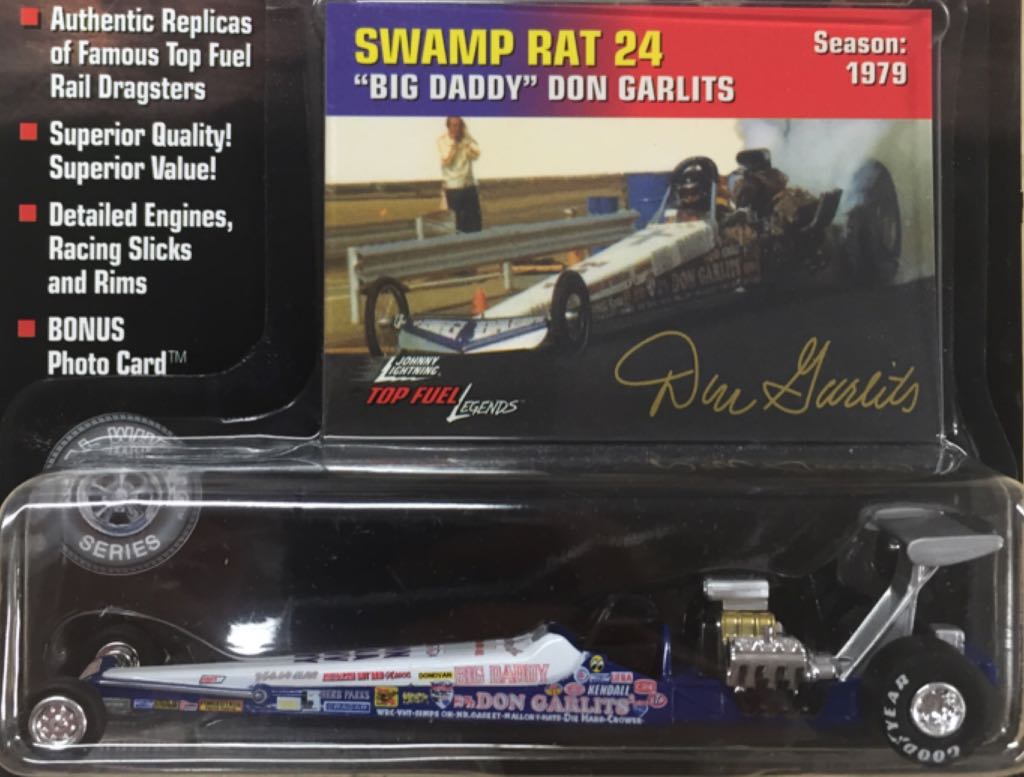 JL TFL Don Garlits “Swamp Rat 24” - Top Fuel Legends toy car collectible - Main Image 2