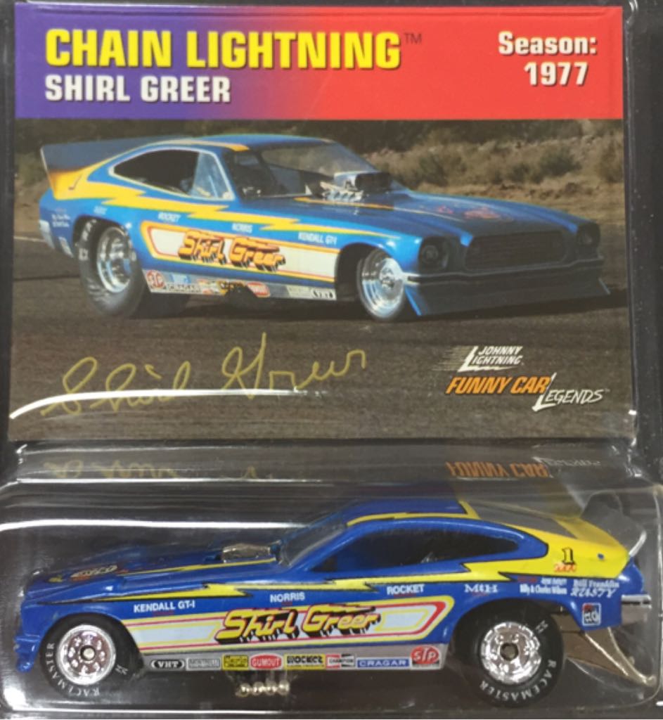 JL FCL Shirl Greer “Chained Lightning” - Funny Car Legends toy car collectible - Main Image 2