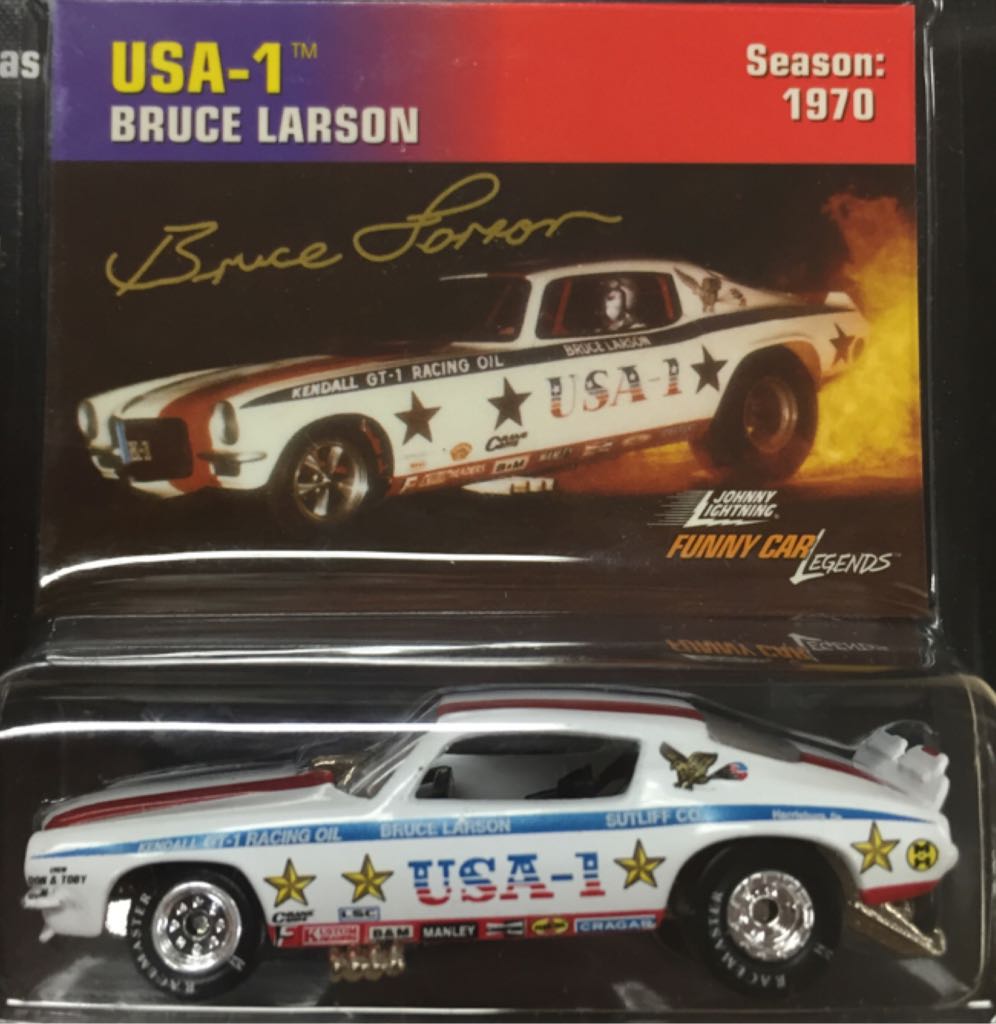 JL FCL Bruce Larson “USA-1” - Funny Car Legends toy car collectible - Main Image 2