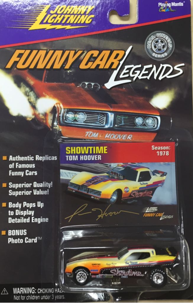 JL FCL Tom Hoover “Showtime” - Funny Car Legends toy car collectible - Main Image 1