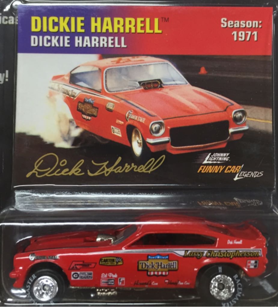 JL FCL Dickie Harrell “Dickie Harrell” - Funny Car Legends toy car collectible - Main Image 2