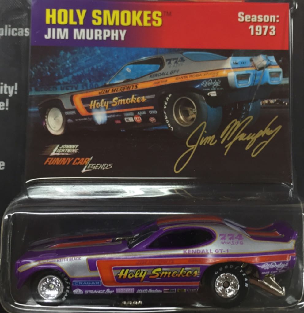 JL FCL Jim Murphy “Holy Smokes” - Funny Car Legends toy car collectible - Main Image 2