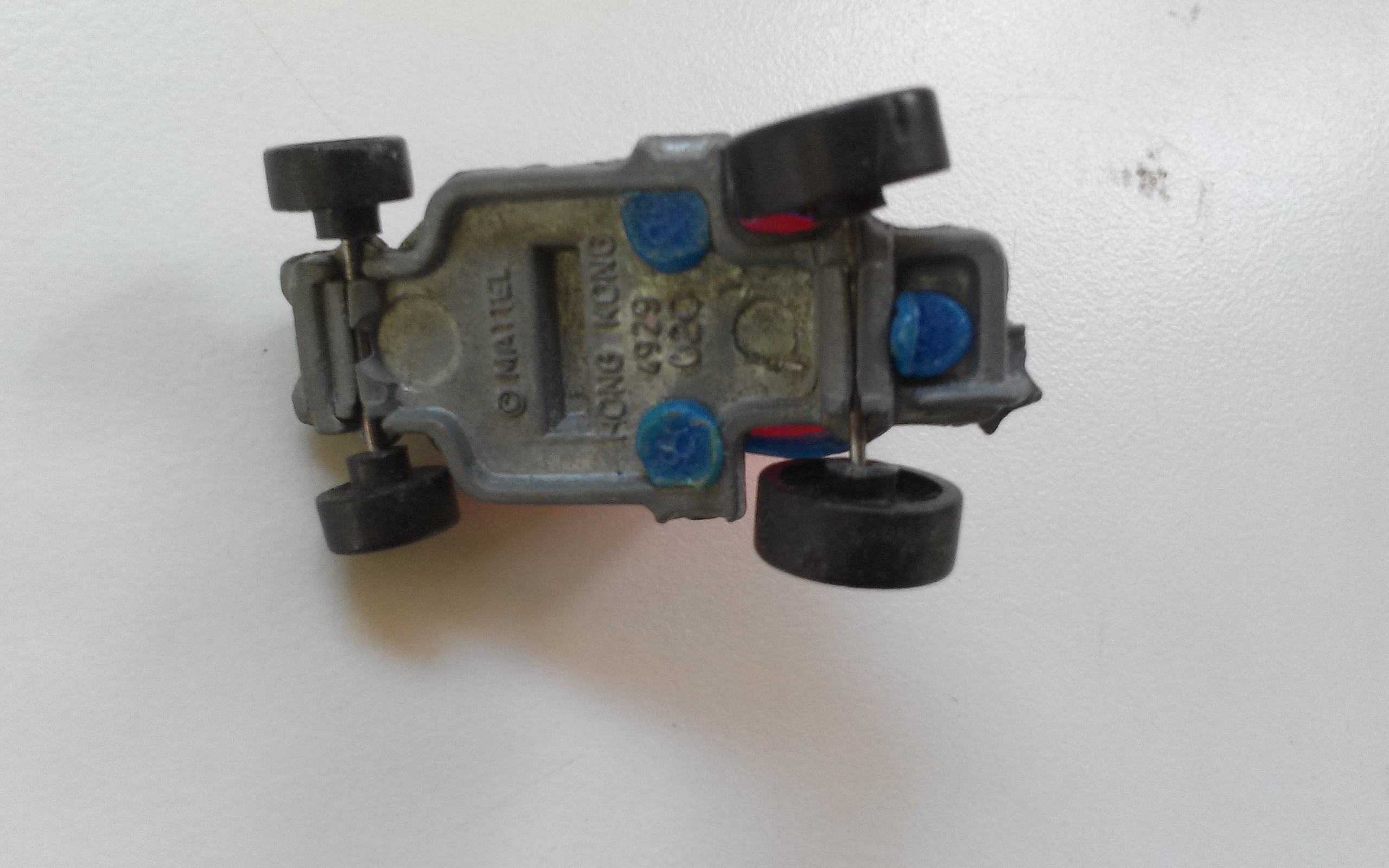 zowee red lighter gray ok  toy car collectible - Main Image 2