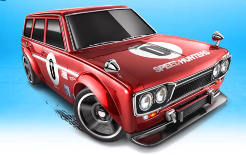 Loose ’71 Datsun Bluebird 510 Wagon - ’14 HW Workshop toy car collectible - Main Image 2