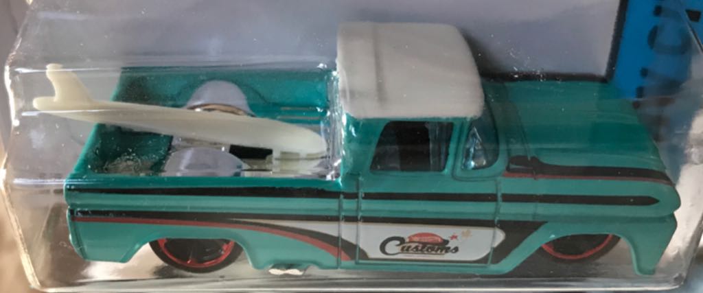 Custom 62 Chevy Pickup - HW City toy car collectible - Main Image 2