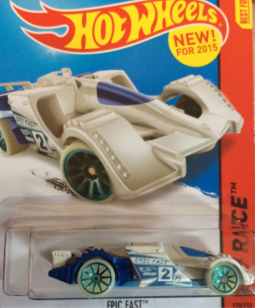 Epic Fast - HW Race toy car collectible - Main Image 1