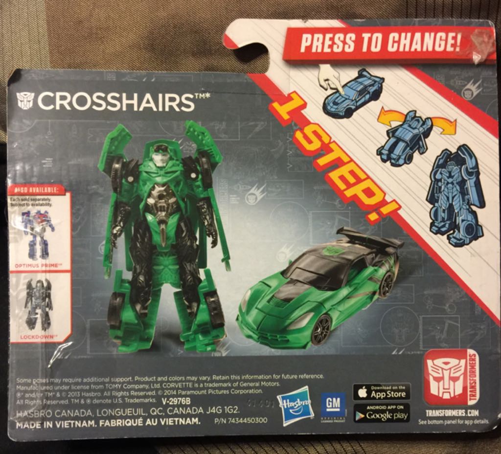 C7 Corvette Transformer  toy car collectible - Main Image 2