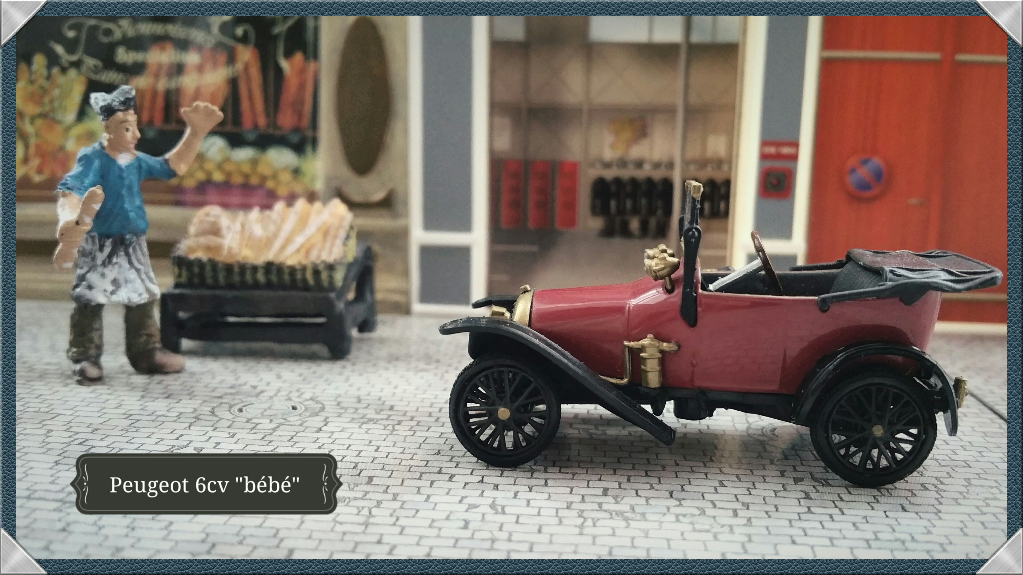 Peugeot 6cv Bébé 1916 (2) - Hors collection toy car collectible - Main Image 2