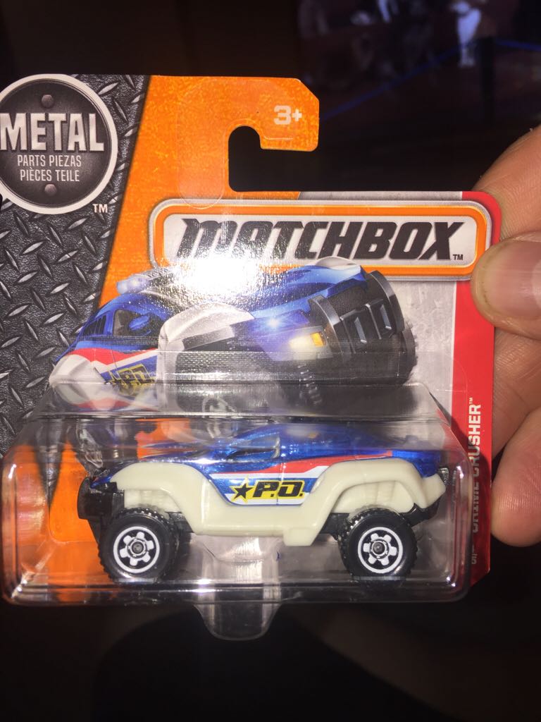 Matchbox Crime Crusher 4x4 - Police toy car collectible - Main Image 2