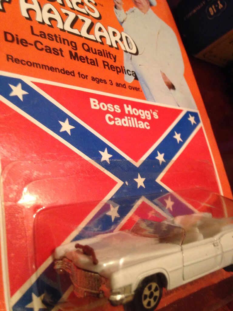 Boss Hogg Cadillac (L)(nm) - Ertl toy car collectible - Main Image 2