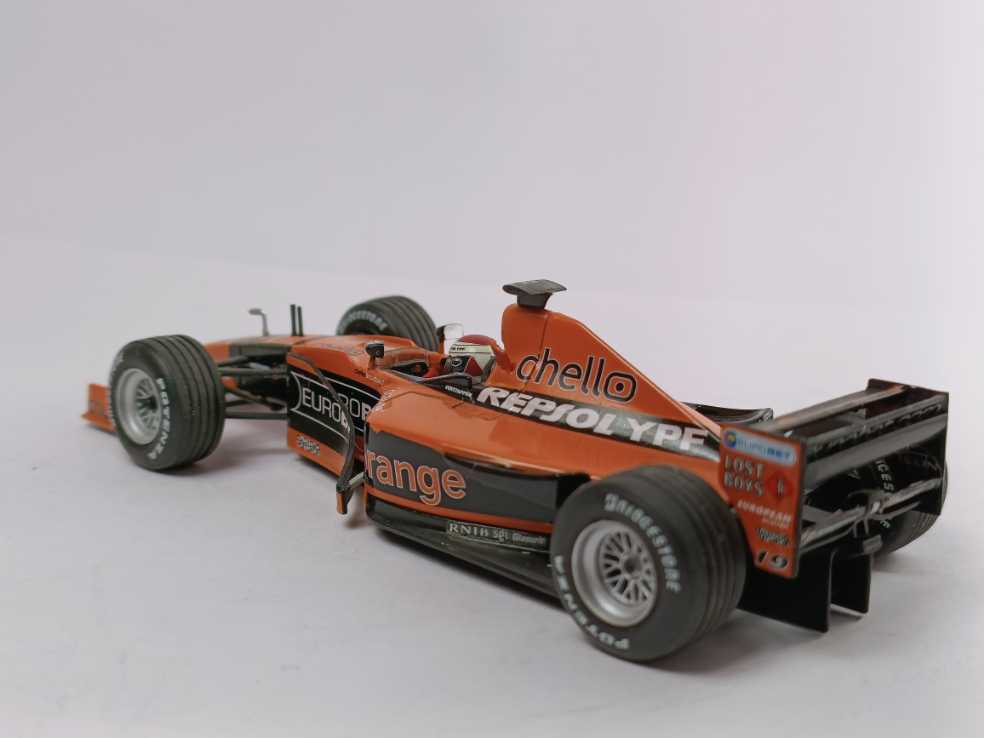 Arrows Supertec A21 - Jos Verstappen  - Minichamps toy car collectible - Main Image 4