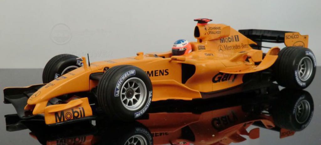 Mclaren MP4-20 Mercedes Test - F1 toy car collectible - Main Image 2