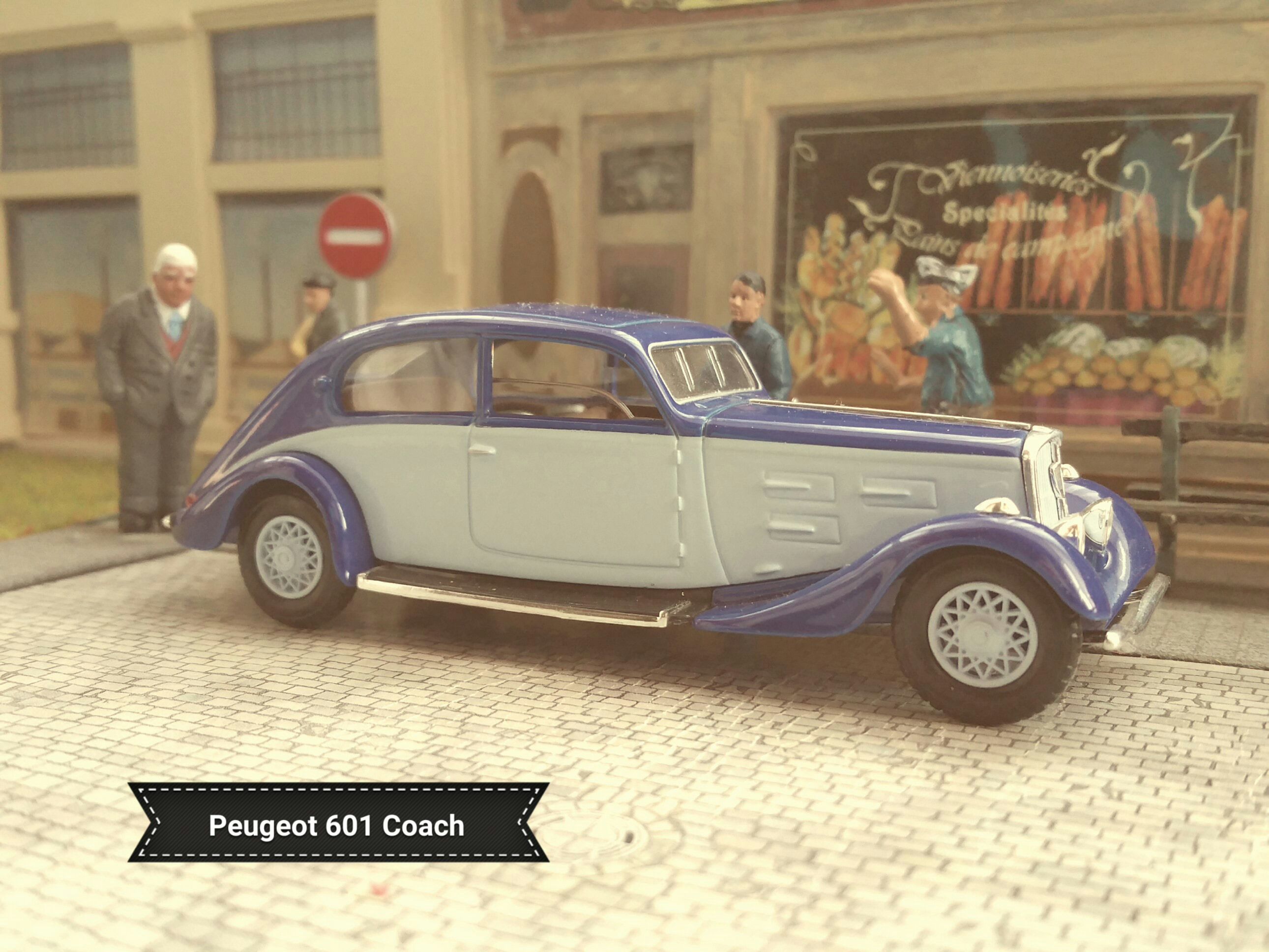 Peugeot 601 Coach - Hors collection toy car collectible - Main Image 2