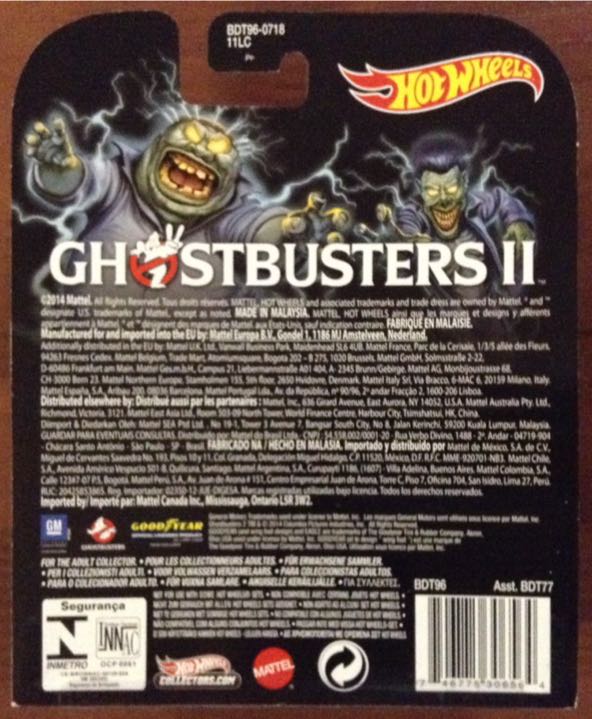 Ghostbusters Ecto-1 A - Retro Entertainment toy car collectible - Main Image 2