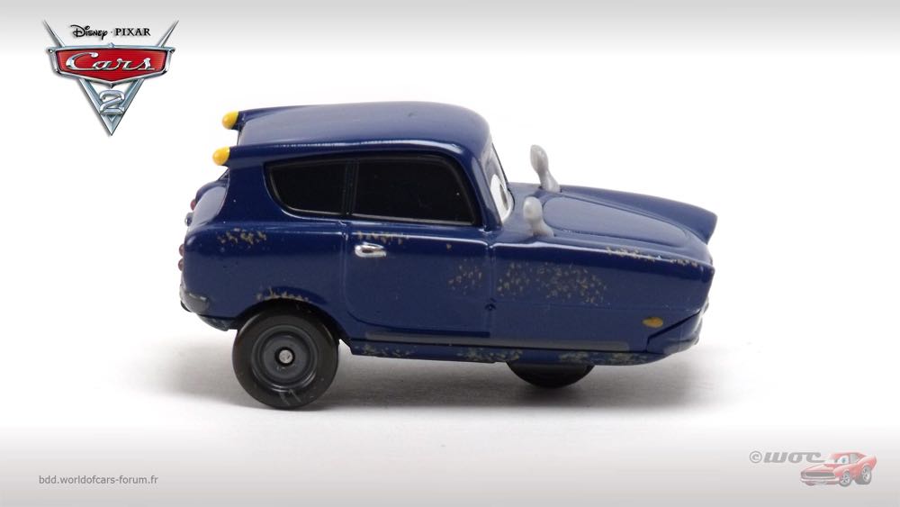 Finn McMissile - (2016 - Cars 2016) PARIS PARTS MARKET (6) toy car collectible - Main Image 3
