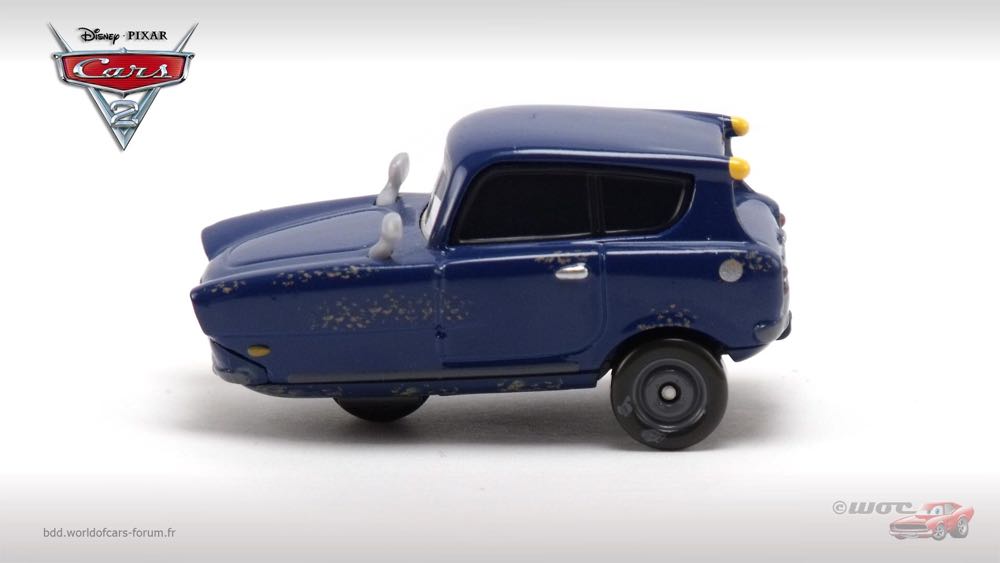 Finn McMissile - (2016 - Cars 2016) PARIS PARTS MARKET (6) toy car collectible - Main Image 4