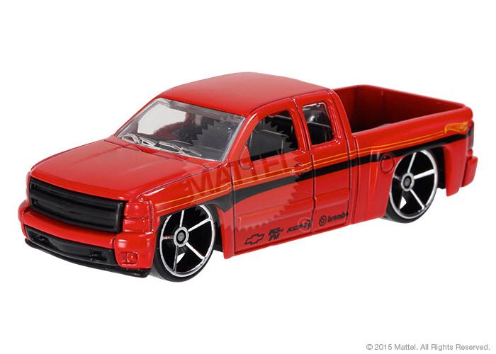 Chevy Silverado - HW Workshop - 2015 Then And Now toy car collectible - Main Image 2