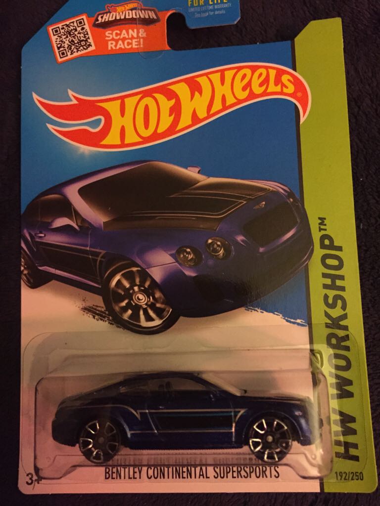 Bentley Continental Supersports - 2015 - HW Workshop - Speed Team toy car collectible - Main Image 1