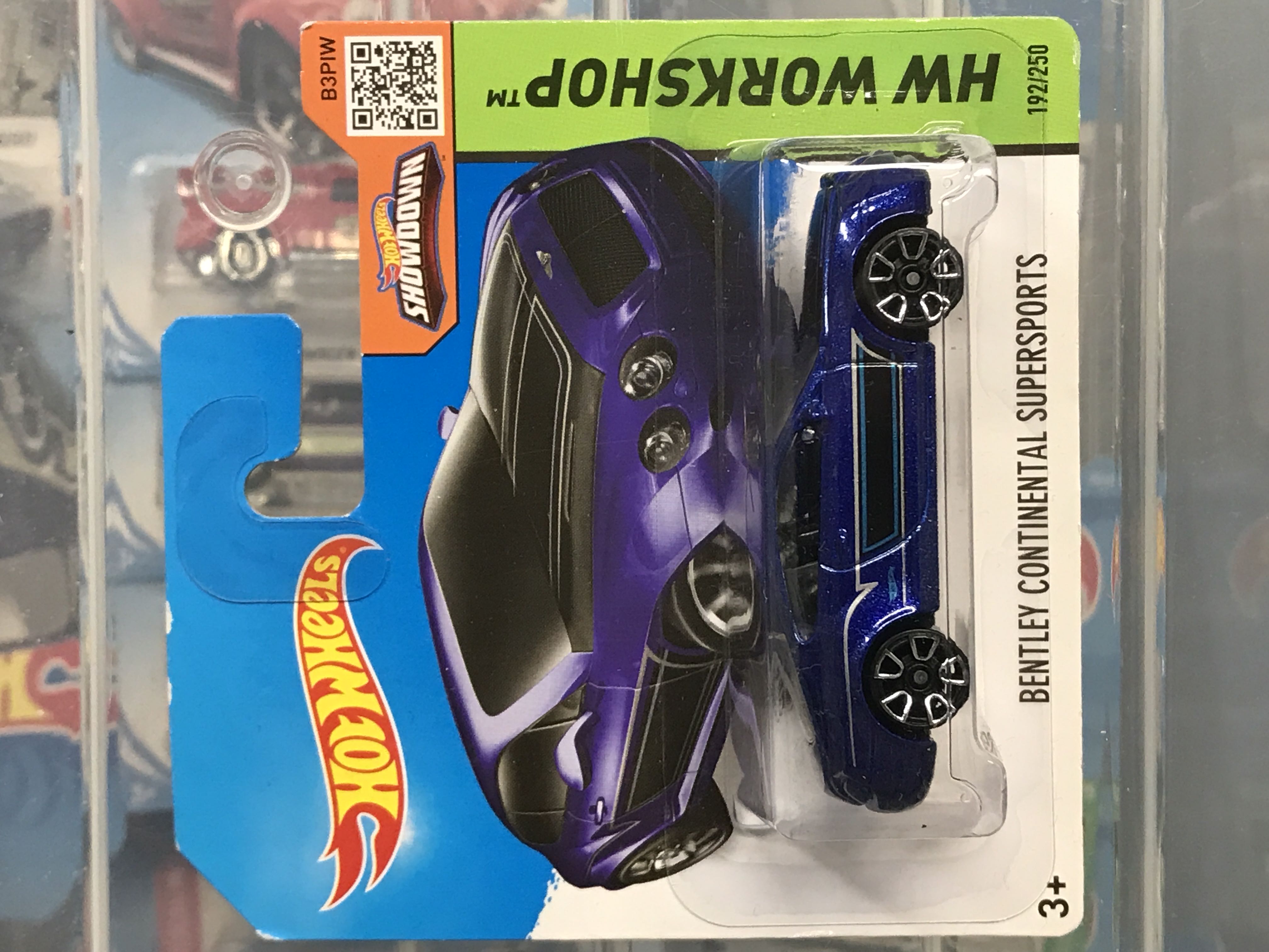 Bentley Continental Supersports - 2015 - HW Workshop - Speed Team toy car collectible - Main Image 3