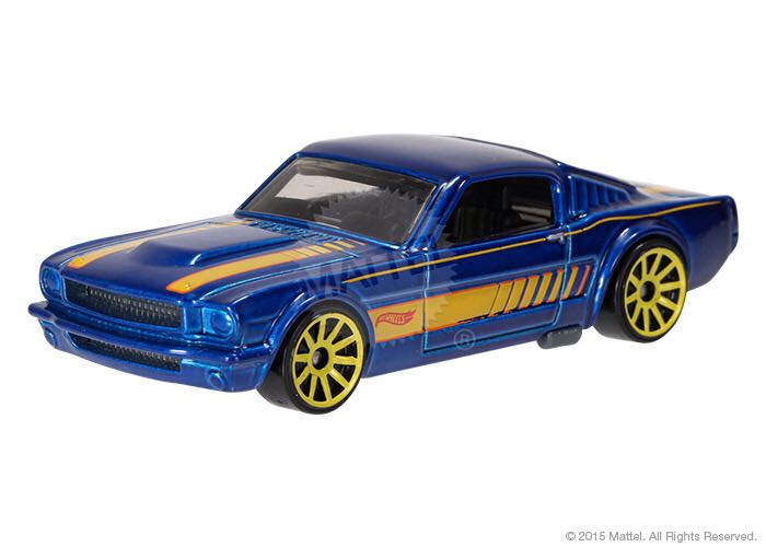 ’65 Mustang 2+2-fastback - HW Workshop - 2015 Then And Now toy car collectible - Main Image 2