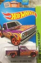 ’78 Dodge Lil’l Red Express Truck - ’15 HW Workshop toy car collectible - Main Image 2
