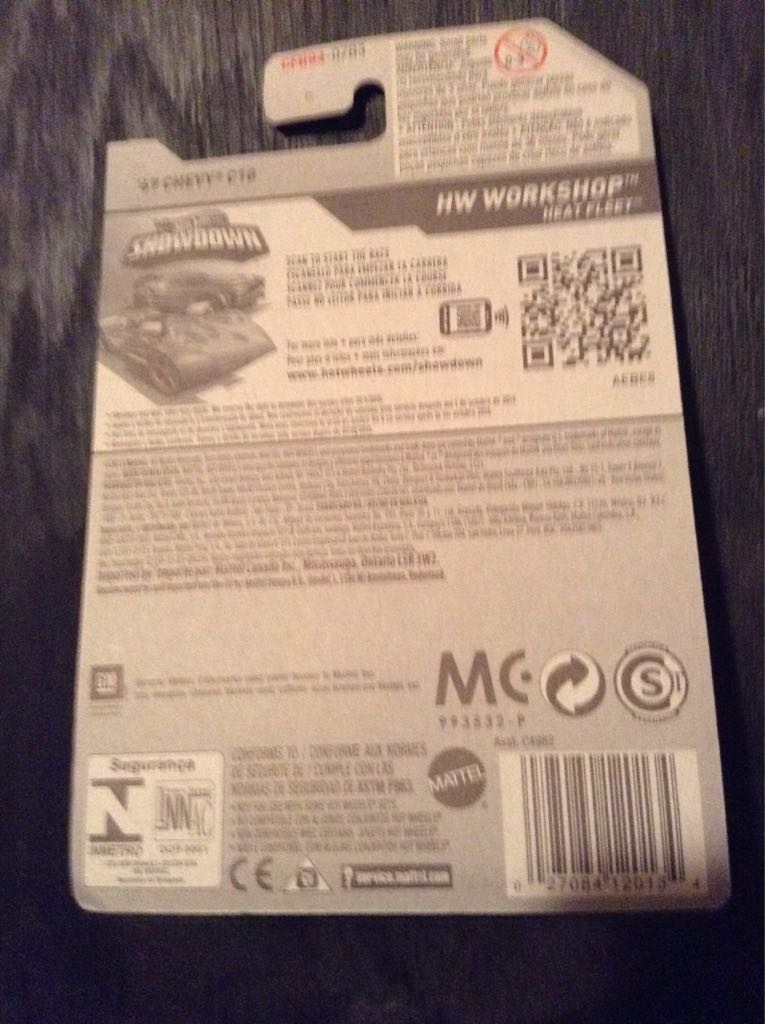 1967 Chevy C10 - HW Workshop: Heat Fleet toy car collectible - Main Image 2