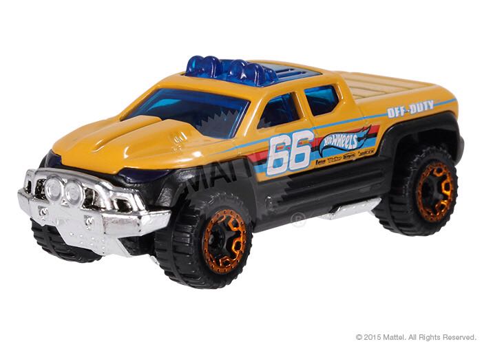 Off-Duty - 2015 - HW Off-Road - Hot Trucks toy car collectible - Main Image 2