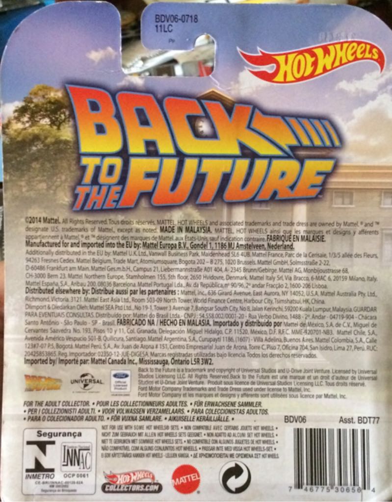 Ford Súper De Luxe Back To The Future - Retro Entertainment toy car collectible - Main Image 2