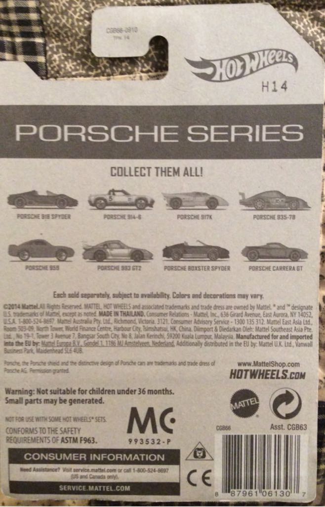 Porsche 917K - ’15 Porsche Series toy car collectible - Main Image 2