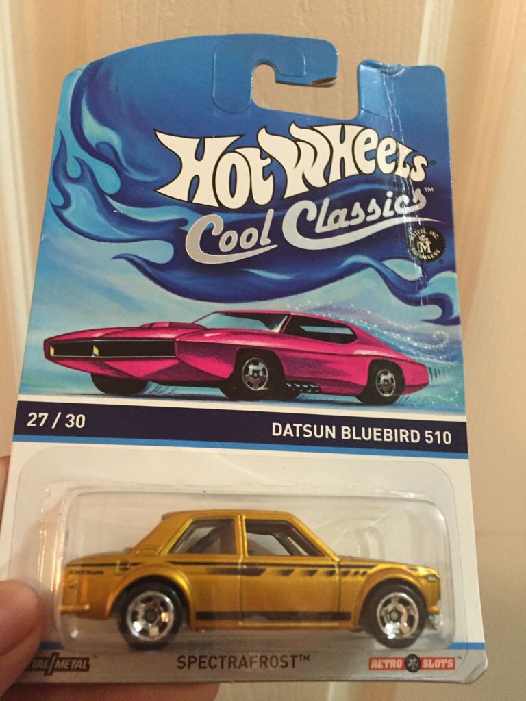 Datsun Bluebird 510 - HW Cool Classics toy car collectible - Main Image 1
